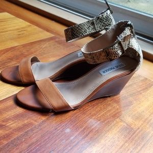 Steve Madden Ankle Strap Wedge Sandal